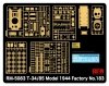 Rye Field Model 5083 T-34/85 Model 1944 Factory No.183 1/35